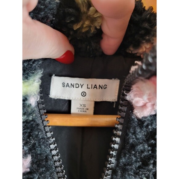 Sandy Liang x Target Floral Sherpa 1/4 Zip Jacket Size XS - Picture 3 of 5
